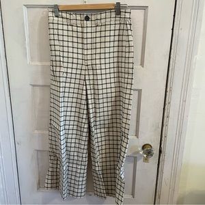 Emmett B&W Plaid Pants